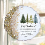 First Christmas At New Home Milestone Keepsake - Personalized Resin Ornament 2