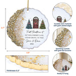 First Christmas At New Home Milestone Keepsake - Personalized Resin Ornament 5
