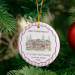 First Christmas At Our New Home Christmas Gifts For Couple, Family - Personalized Ornament 5