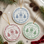 First Christmas At Our New House Newlywed Christmas Gift - Personalized Ornament 1