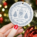 First Christmas At Our New House Newlywed Christmas Gift - Personalized Ornament 4