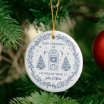 First Christmas At Our New House Newlywed Christmas Gift - Personalized Ornament 5