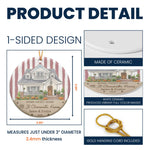 First Christmas In Our New Home, Personalized New Home Photo - Personalized Ornament 6