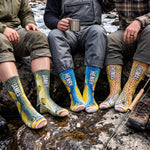 Fishing Funny 3D Gift For Grandpa Dad Husband - Personalized Socks 1