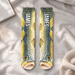 Fishing Funny 3D Gift For Grandpa Dad Husband - Personalized Socks 4