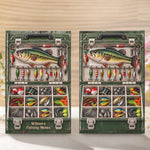 Fishing Log Book Fishing Tackle Box Printed - Gifts For Him - Personalized Journal 5