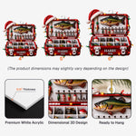 Fishing Tackle Box 3D Ornament For Fisherman, Dad Fishing Man Gifts - Personalized Ornament 5