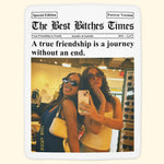 Friend Times - Upload Photo With Besties - Personalized Blanket 6