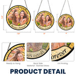 Friendship Gifts Photo Stained Glass - Personalized Window Hanging Suncatcher 6