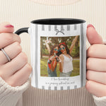 Friendship Photo Cup, Gifts For Her Stripes Style - Personalized Mug 2
