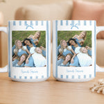 Friendship Photo Cup, Gifts For Her Stripes Style - Personalized Mug 4
