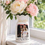 Friendship Thank You Gift For Besties, Bridemaids, Mom & Daughter - Personalized Vase 2