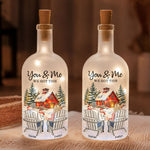 From Our First Kiss Till Our Last Breath New Version Couple Anniversary Gifts - Personalized Bottle Lamp 2