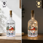From Our First Kiss Till Our Last Breath New Version Couple Anniversary Gifts - Personalized Bottle Lamp 4
