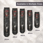 Funny Biker 3D Motorcycle Boot Print Skull Novelty Gag Gifts For Bikers - Personalized Socks 3