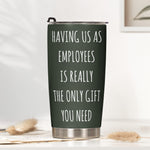 Funny Boss Gift Boss Day Gift, Dream Team Scrabble - Personalized Tumbler 2