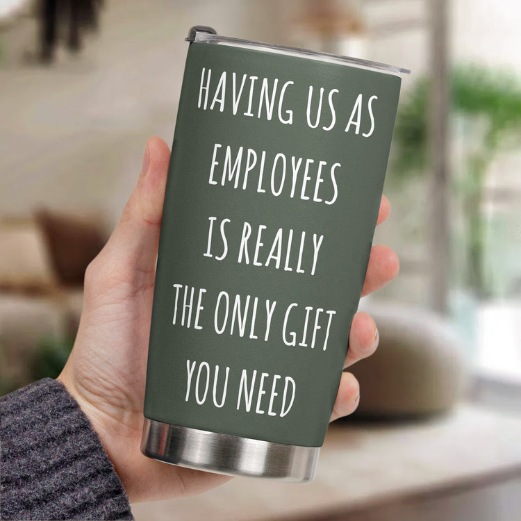 Funny Boss Gift Boss Day Gift, Dream Team Scrabble - Personalized Tumbler 4