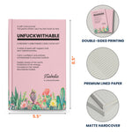 Funny Bulk Gifts For Coworker, Boss, Selfgift - Unfuckwithable - Personalized Journal 9