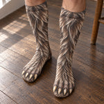 Funny Gag Gifts For Coworkers, Family, Dad - Bigfoot Sasquatch - Personalized Socks 3