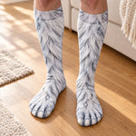 Funny Gag Gifts For Coworkers, Family, Dad - Bigfoot Sasquatch - Personalized Socks 4