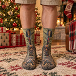 Funny Gag Gifts For Coworkers, Family, Dad - Hiking, Camping Lovers - Personalized Socks 8