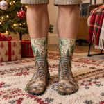 Funny Gag Gifts For Coworkers, Family, Dad - Hiking, Camping Lovers - Personalized Socks 9