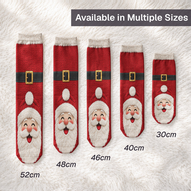 Funny Gag Gifts For Coworkers, Family, Kids - Christmas Jolly - Personalized Socks 5