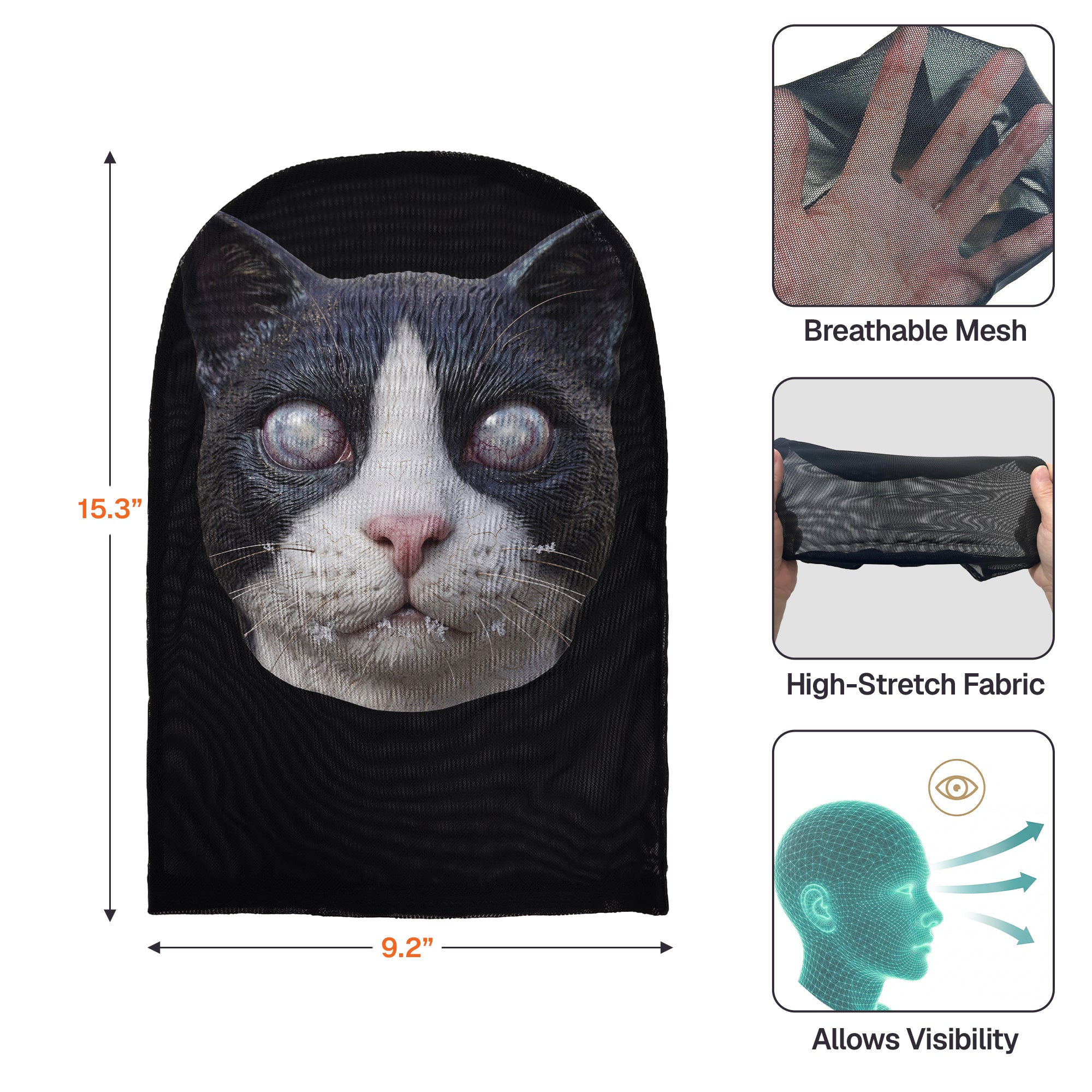Funny Headwear Animal Mask - Personalized Balaclava Mask 6