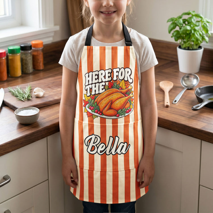 Funny Matching Family Thanksgiving Friendsgiving Group Party - Personalized Apron 5