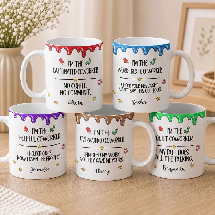 Funny Quote Gift For Coworkers, Nurse, Teacher - Personalized Ornament 1