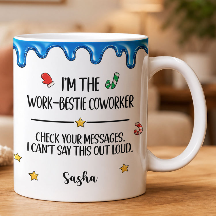 Funny Quote Gift For Coworkers, Nurse, Teacher - Personalized Ornament 3
