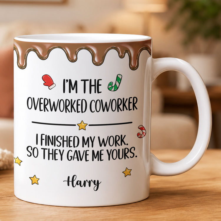 Funny Quote Gift For Coworkers, Nurse, Teacher - Personalized Ornament 5