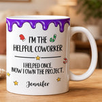 Funny Quote Gift For Coworkers, Nurse, Teacher - Personalized Ornament 7