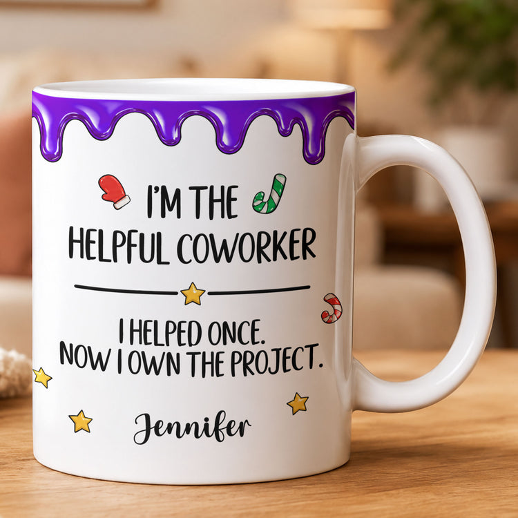 Funny Quote Gift For Coworkers, Nurse, Teacher - Personalized Ornament 7