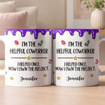 Funny Quote Gift For Coworkers, Nurse, Teacher - Personalized Ornament 8