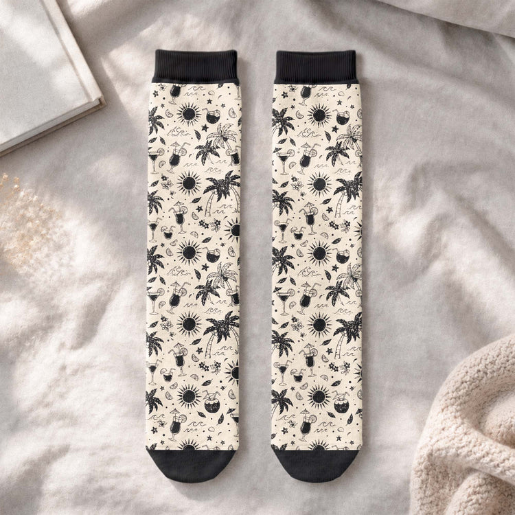 Funny Retirement - For Him, Her, Husband, Dad, Grandpa, Mom, Grandma, Coworker - Personalized Socks 5