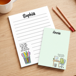 Funny Sarcastic Work Coworker Gift - Personalized Notepad 1
