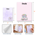 Funny Sarcastic Work Coworker Gift - Personalized Notepad 5