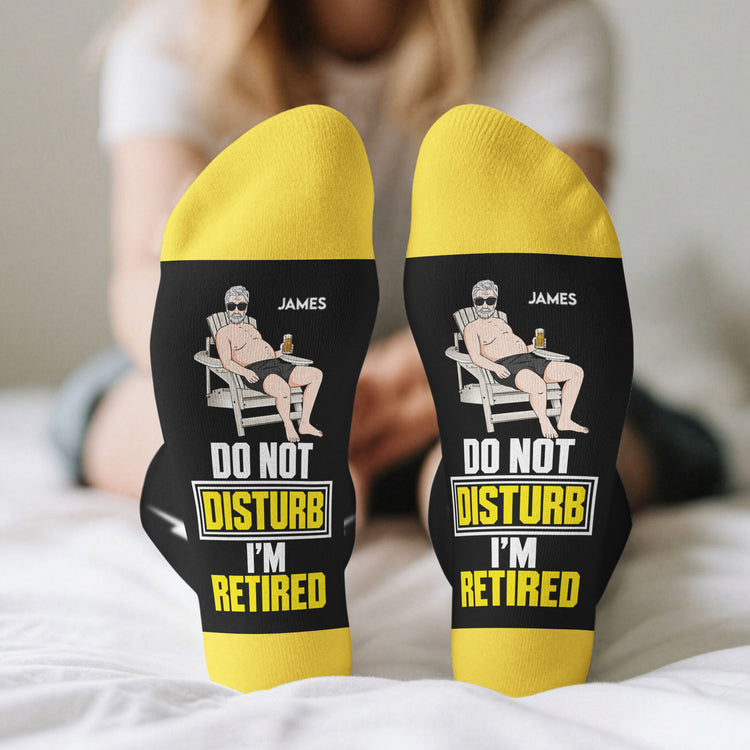 Funny Socks Gifts For Retirement - Personalized Socks 2