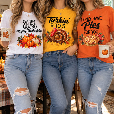 Funny Thanksgiving Puns & Quotes – Gifts For Family And Friends - Personalized Shirt