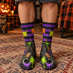 Funny Ugly Gag Gifts For Coworkers, Family, Besties - Witches Besties - Personalized Socks 10
