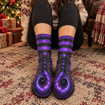Funny Ugly Gag Gifts For Coworkers, Family, Besties - Witches Besties - Personalized Socks 11