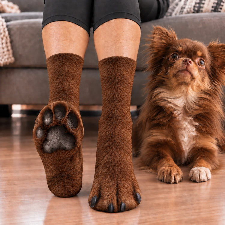 Gag Gift For Pet Lovers - Pet Feet - Personalized Socks 2