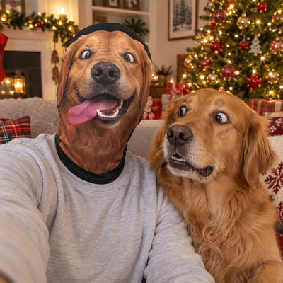 Gag Gift For Pet Lovers - Upload Funny Pet Face Mask - Personalized Balaclava Mask