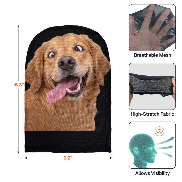 Gag Gift For Pet Lovers - Upload Funny Pet Face Mask - Personalized Balaclava Mask 5