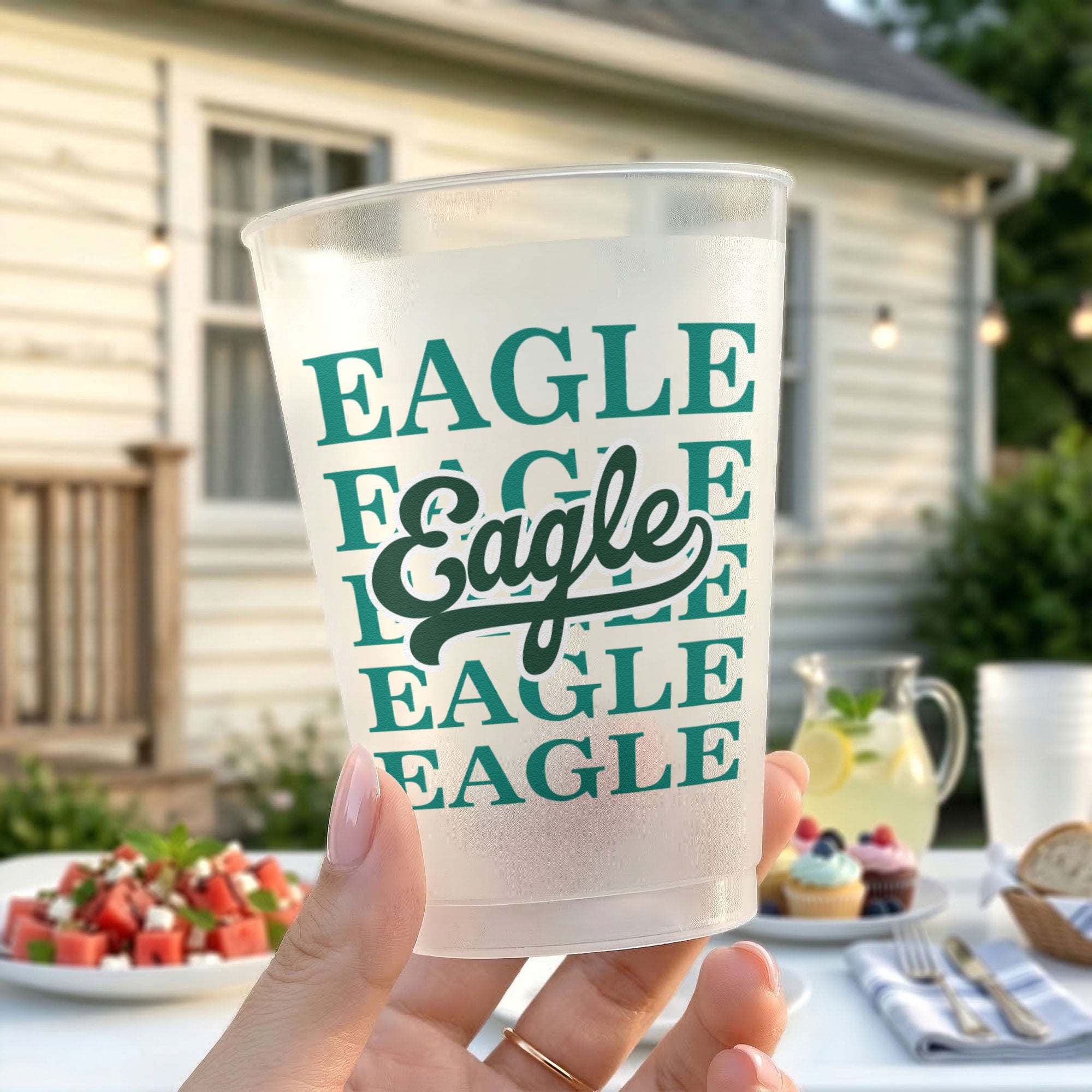 Game Day Custom Mascot Name - Personalized Cups 2