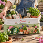 Gardening Stuffs Basket For Her, Mom, Grandma, Daughter - Personalized Storage Basket 4