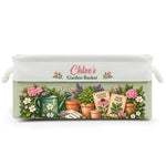 Gardening Stuffs Basket For Her, Mom, Grandma, Daughter - Personalized Storage Basket 5