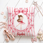 Gift For Ballet Lover, Ballerina, Daughter Granddaughter Gift Idea - Personalized Pillow 1