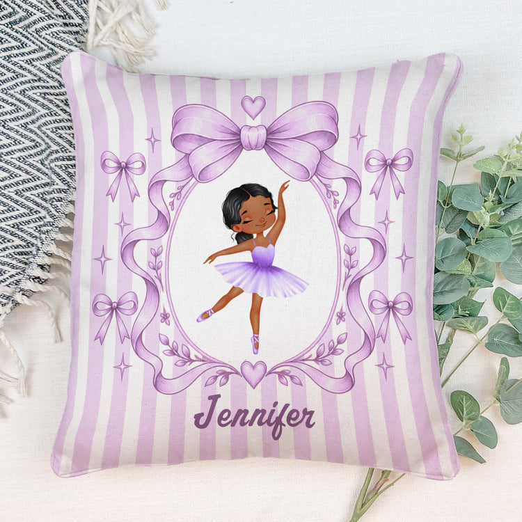 Gift For Ballet Lover, Ballerina, Daughter Granddaughter Gift Idea - Personalized Pillow 4
